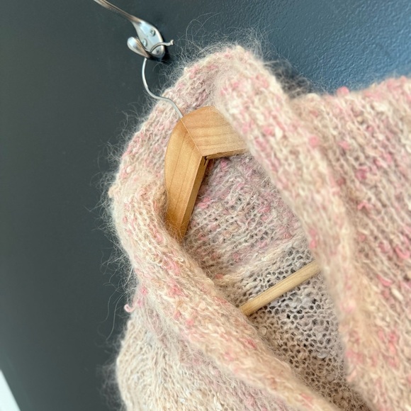 Angora Wool Cowichan style very very oversized XL Angora vintage handmade GUC - Picture 7 of 17